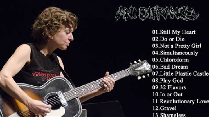 Singer DiFranco with such albums as Evolve and Reprieve