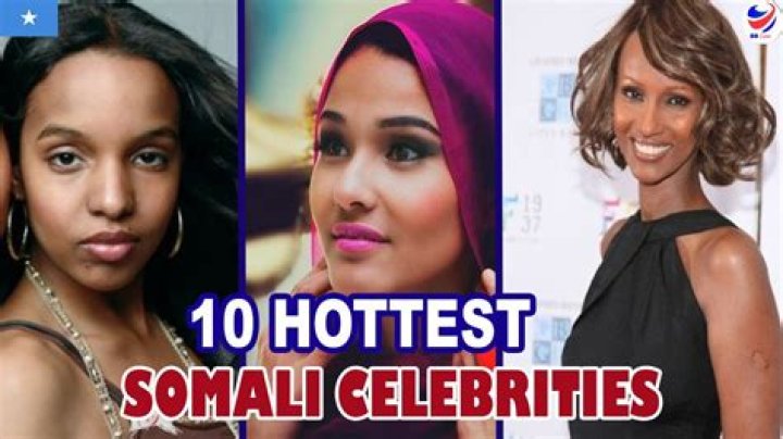 Single-named model who was born in Somalia