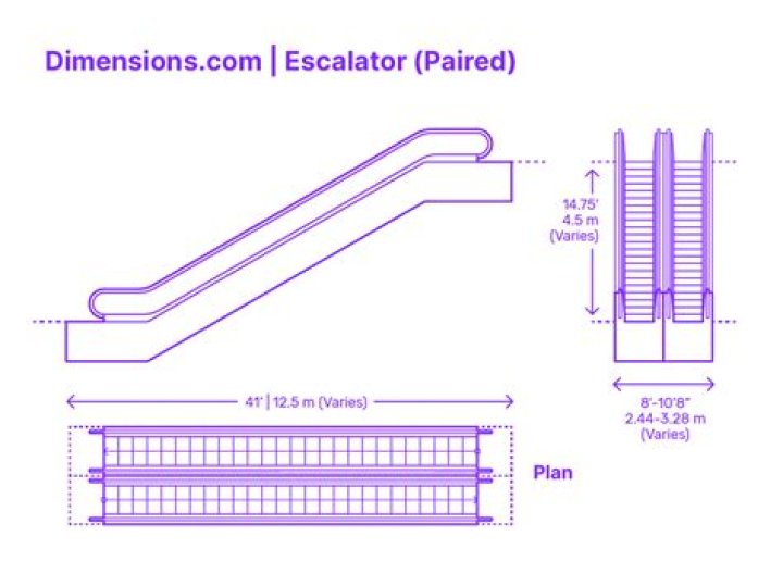 Single part of an escalator