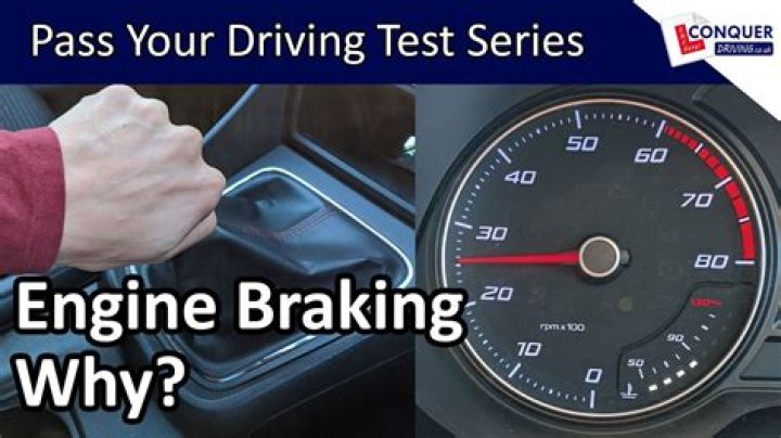 Sit with the engine running