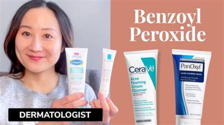 Skin condition treated with benzoyl peroxide
