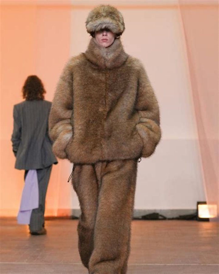 Sleek fur-covered swimmer