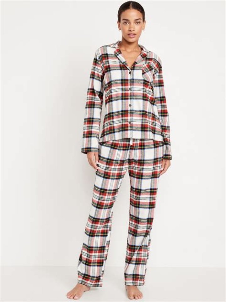 Sleepwear often made from cotton or flannel for short