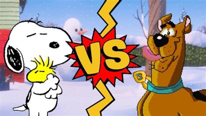 Snoopy and Scooby-Doo for example