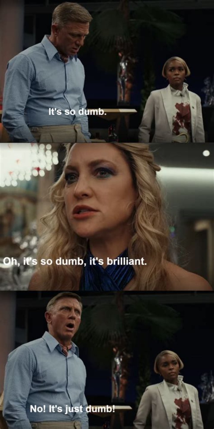 So dumb as to be laughable