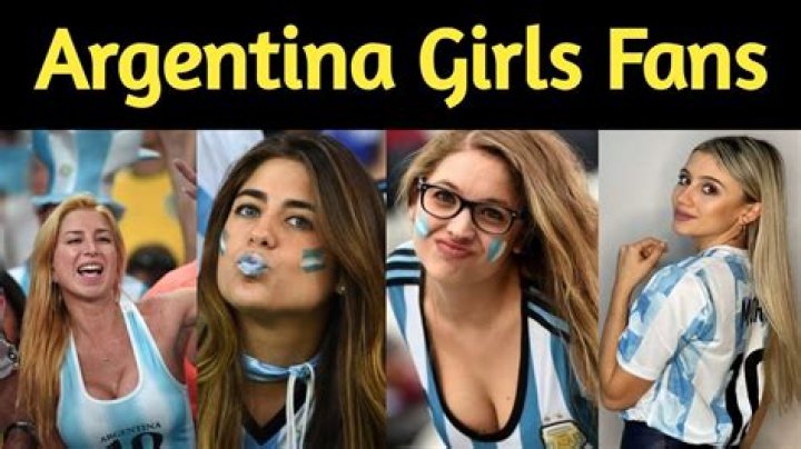 Soccer fan's cheer in Argentina