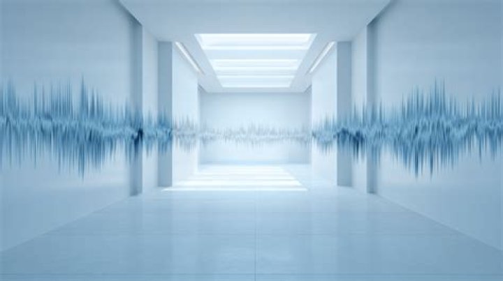 Sound reverberation in an empty hallway
