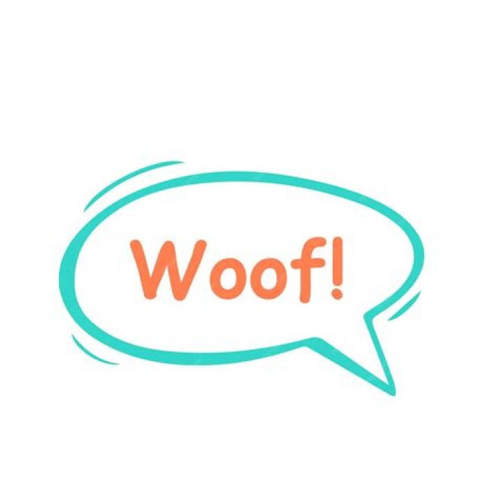 Sound that's similar to woof