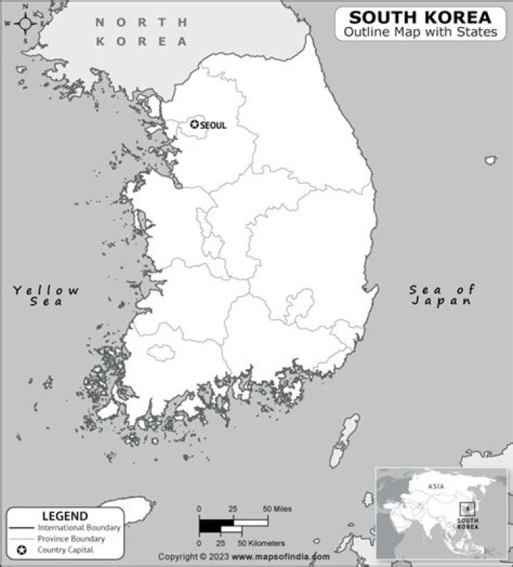 South Korea's continent
