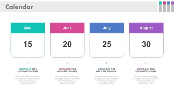 Specific square on a calendar