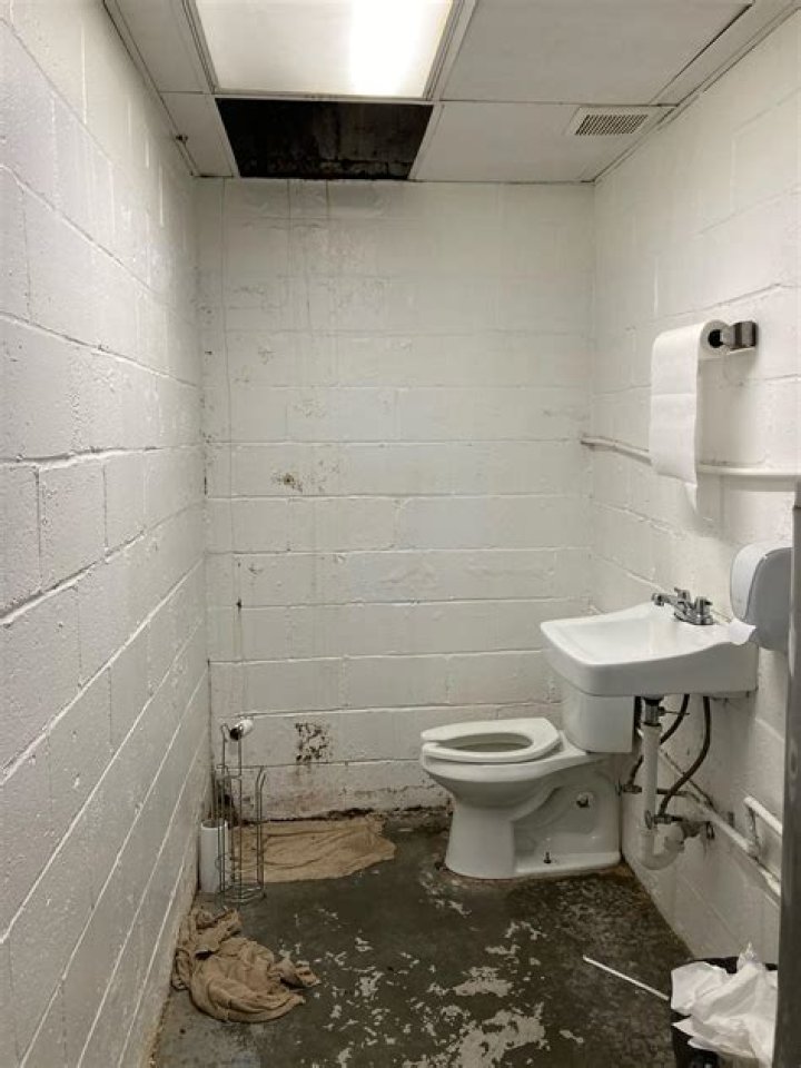 Spend too long in as a bathroom