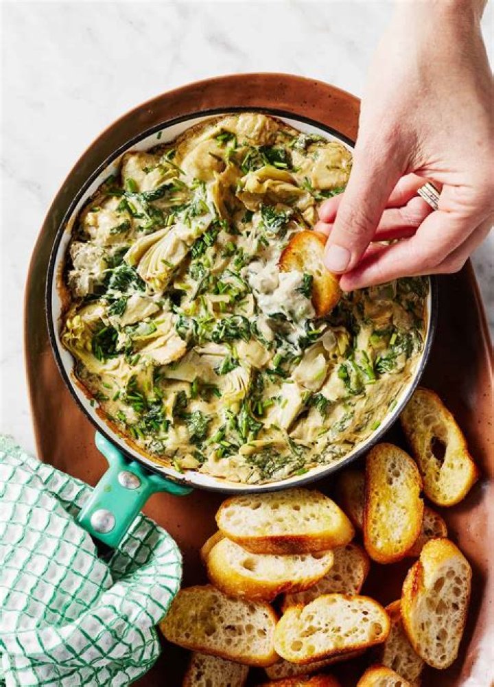 Spinach artichoke ___ (party bowlful)