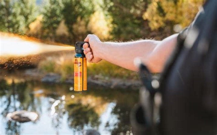 Spray used on muggers