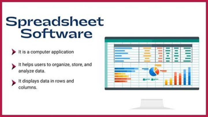 Spreadsheet software made by Microsoft