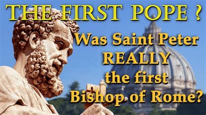 St. Peter was the first one