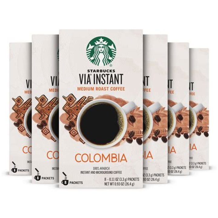 Starbucks instant coffee line