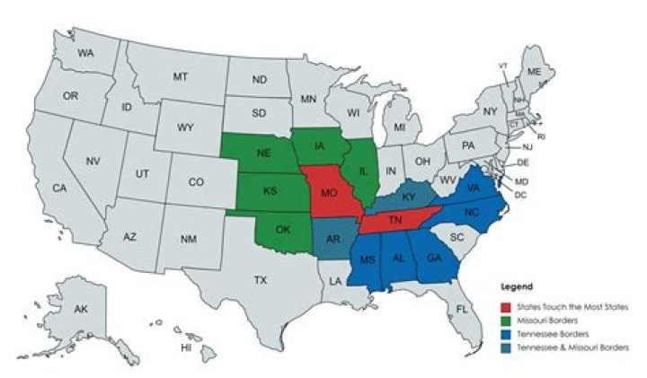 State that touches two sides of Wyoming