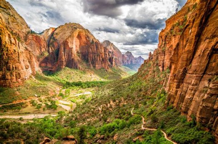 State where Zion National Park is