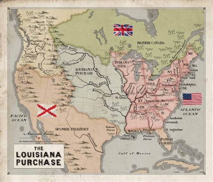 State whose land became part of the US in the Louisiana Purchase