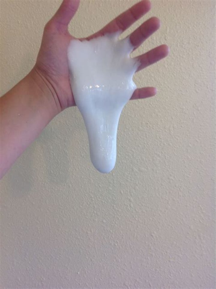 Sticky slimy substance