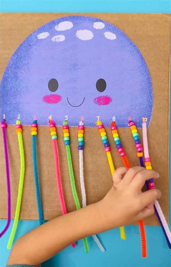 Sticky stuff used for preschool crafts