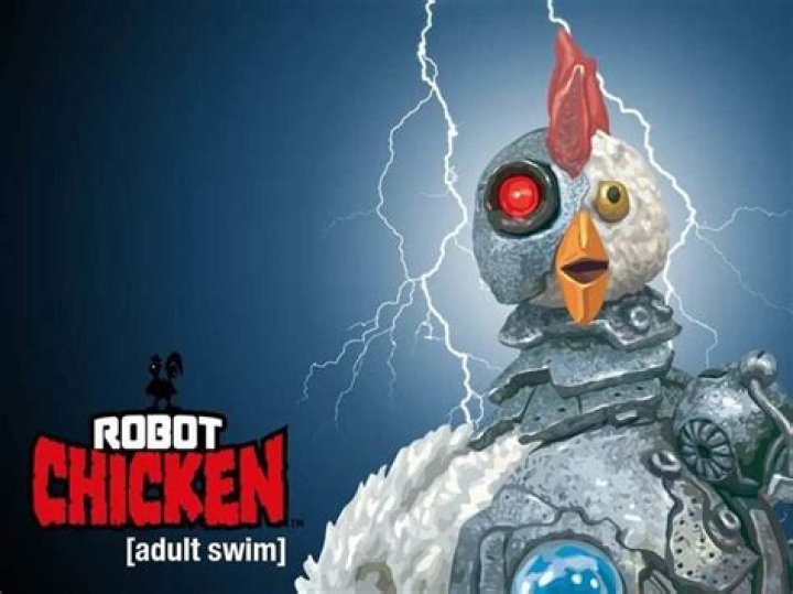 Stop-motion sketch comedy series on Adult Swim featuring a cyborg rooster: 2 wds.