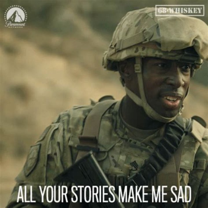 ___ story (sad tale)