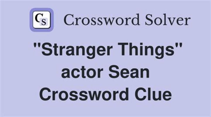 Stranger Things actor Sean
