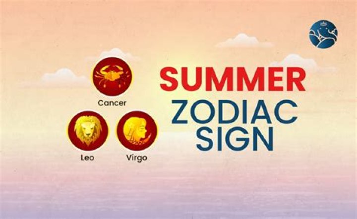 Summer zodiac sign