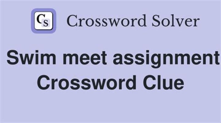 Swim meet assignment