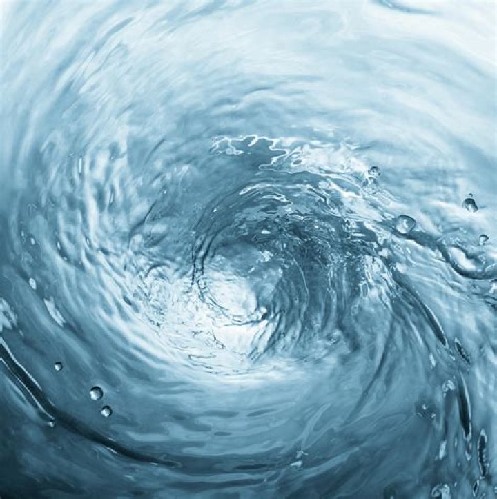 Swirling water