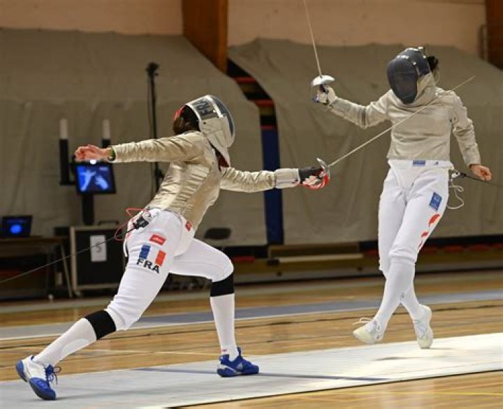Sword in a fencing competition