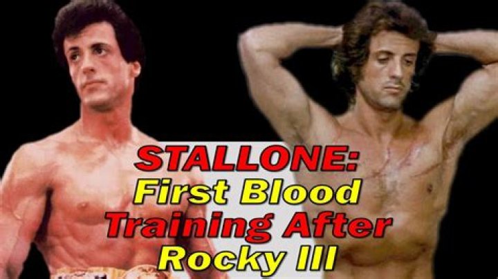 Sylvester Stallone's role in First Blood