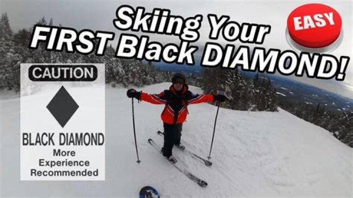 Tackle a black diamond run say