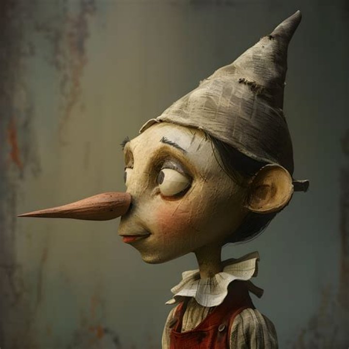 Tell a false tale like Pinocchio