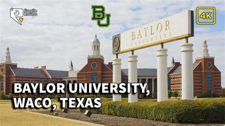 Texas city that's home to Baylor University