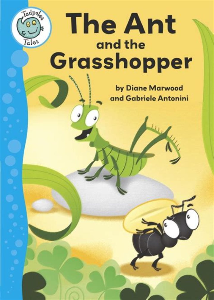 The ___ and the Grasshopper (Aesop fable)