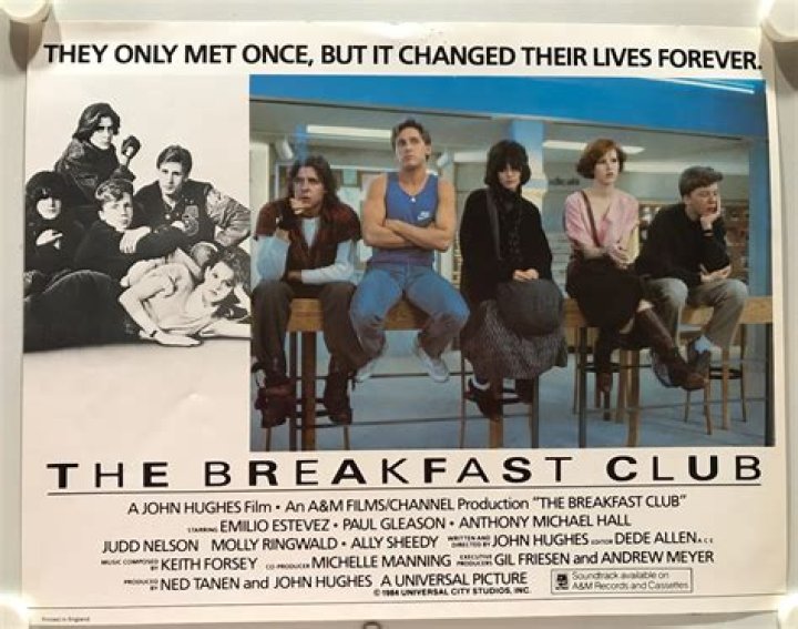 The Breakfast ___ 1985 coming-of-age film starring Emilio Estevez Paul Gleason and an ensemble cast