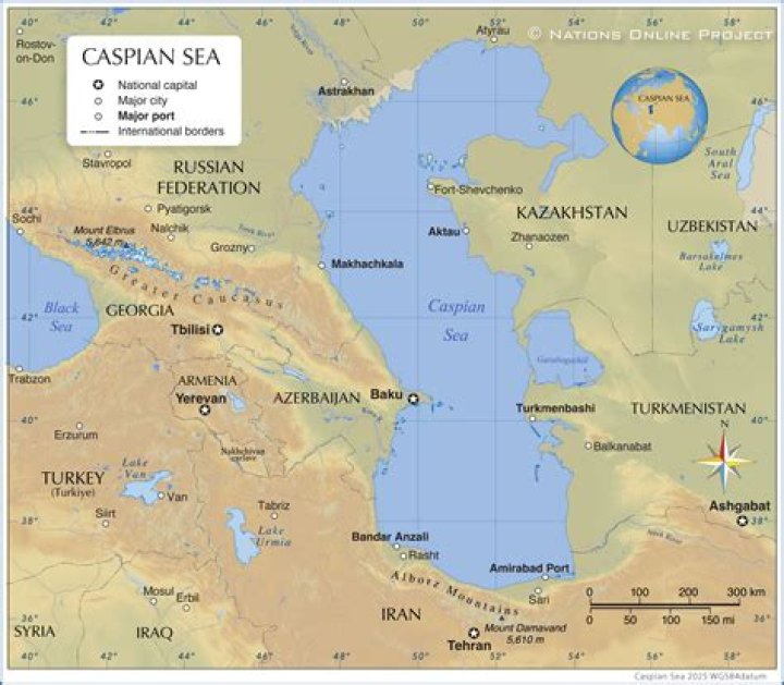The Caspian ___