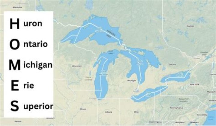 The E in the Great Lakes mnemonic device HOMES
