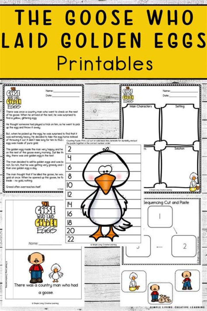 The Goose That Laid the Golden ___