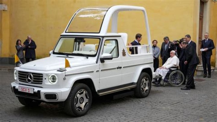 The Popemobile for example