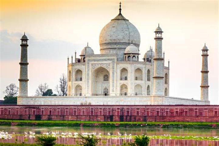 The Taj Mahal is one