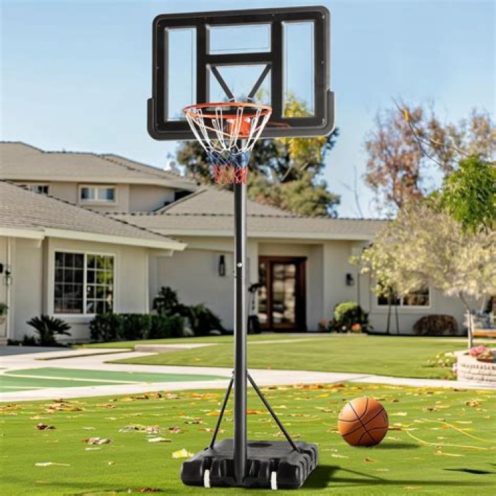 They're attached to basketball hoops