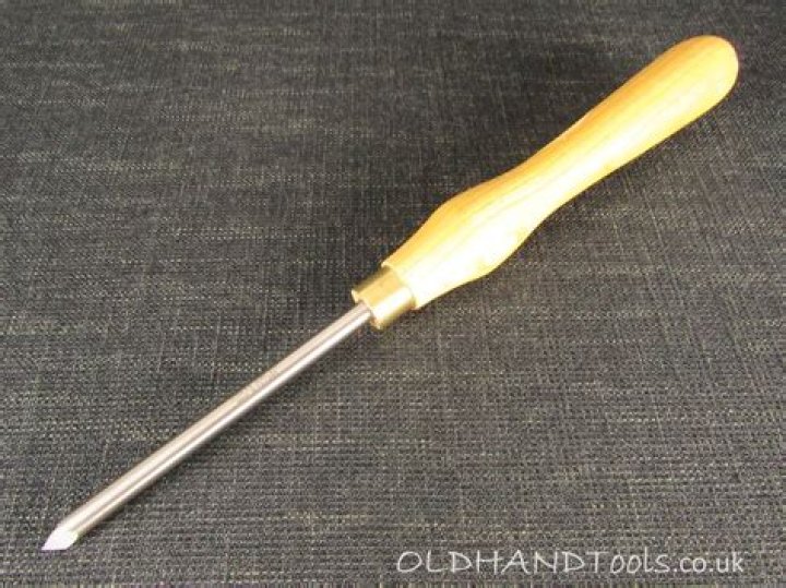 Thin tool with a pointy end