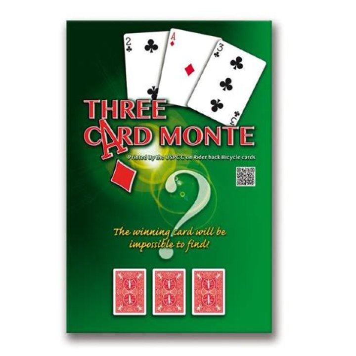 Three-card monte for example