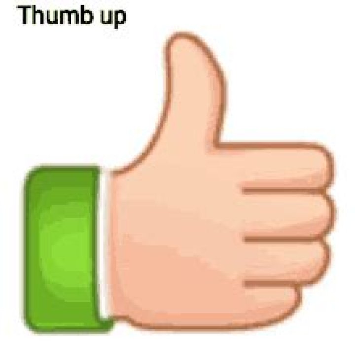 Thumbs-up responses