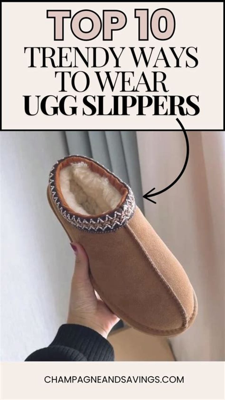 Tips of slippers