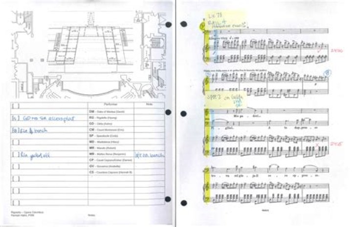 Tosca or Rigoletto for example