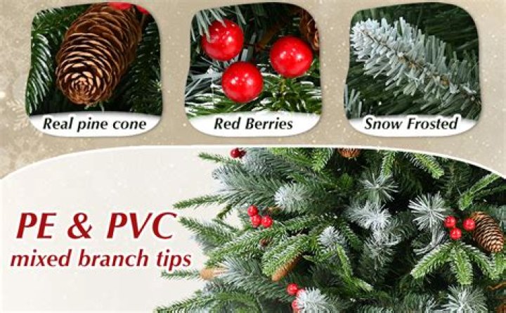 Tree with cones and berries